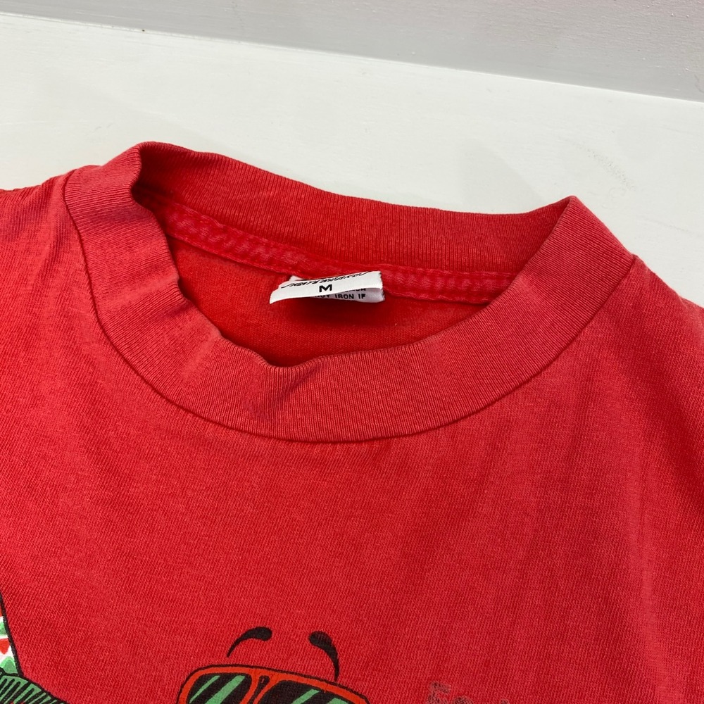 Vintage Santa Cruz Party Shark T-Shirt Kids M Fort Myers‎ Florida Skateboarding - Picture 11 of 13